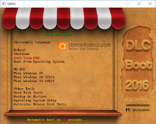 DLCBoot menu